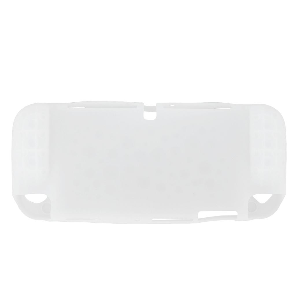 For OLED Silicone Protective Case Game Console Silicone Protective Cover White Translucent