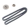 T8F 116 Links Drive Chain Kit with 20T 11T Gears Power Transmission Kit  Karting Vehicles