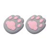 2 Pcs Cat Paw Doorknob Crash Pad Mute Cabinet Door Handle Lock Silencer Anti-Collision Pad Wall Protector Windproof Doorknob Pad Household ADM