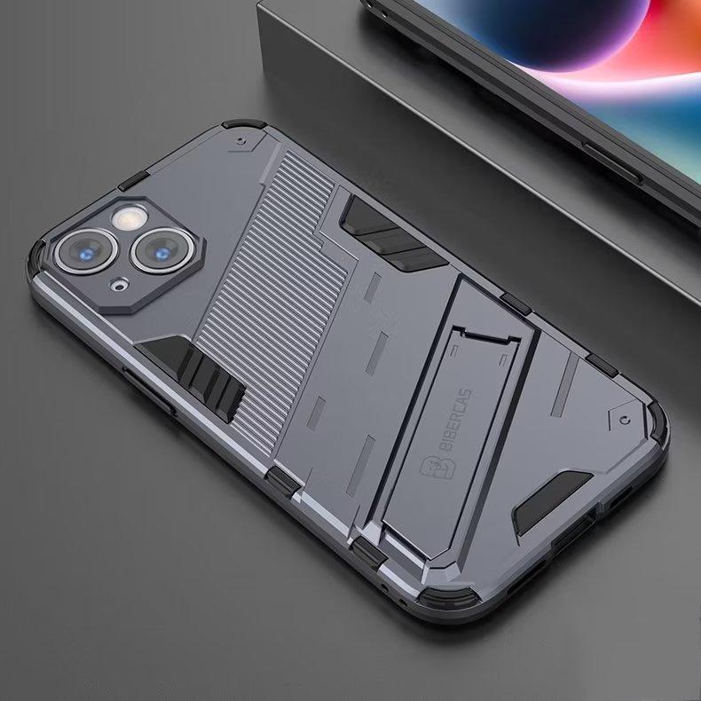 Для Apple iPhone 6 6S 7 8 Plus X XR XS Max SE2 2020 SE3 2022 13 Pro Max противоударный жесткий защитный чехол для телефона с подставкой задняя крышка