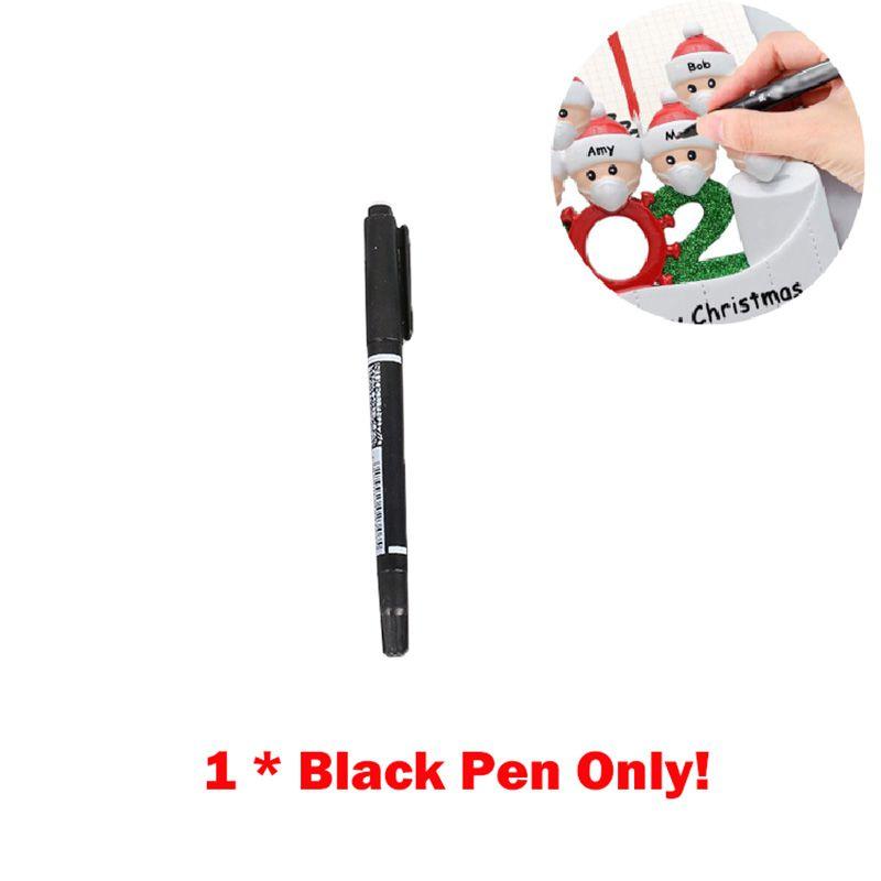 2020 Рождественские елочные подвески с DIY семейным именем, подвески Санта