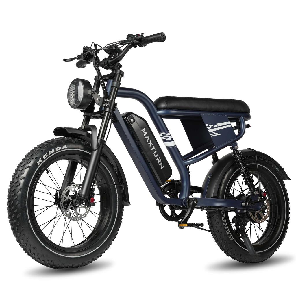 MAXTURN MX10 500 Вт Городской Электровелосипед, 20-дюймовый, 7-скоростная система трансмиссии, с максимальным запасом хода до 70 км.