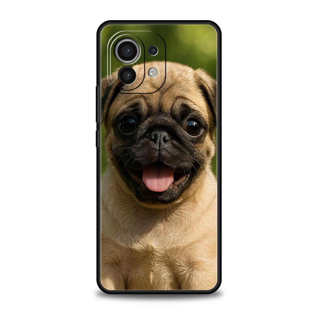 Чехол для телефона для Xiaomi 15 14 13 12 Lite 14T 13T 12T Pro Poco X7 X6 X5 X4 X3 NFC F7 Ultra F6 Pro Мягкий чехол Французский бульдог Собака Питомец