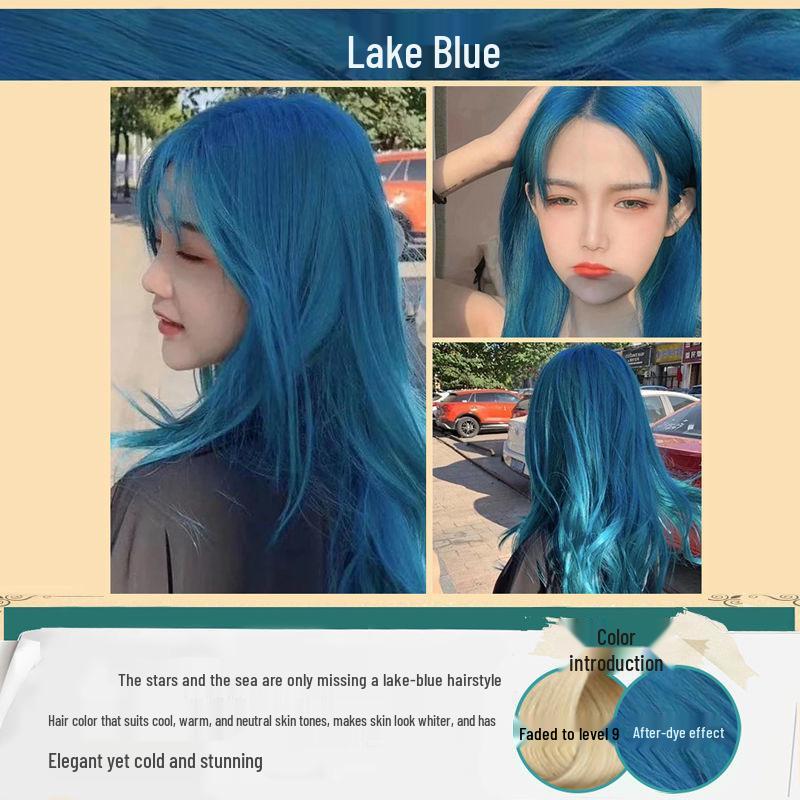 2026 Краска для волос: Серо-коричневый лен, цвет черного чая, с пользой для ухода за волосами