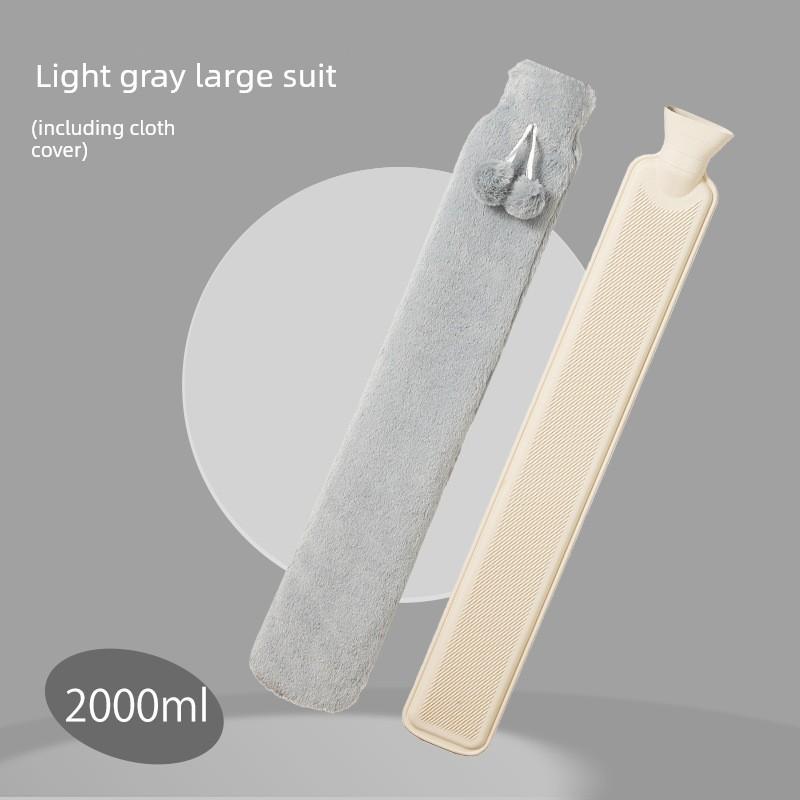 Long Large Hot Water Bottle for Filling with Water, Extra-Long Hand and Foot Warmer, Special for Winter Use in Bed