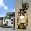 Настенный светильник Старинный фонарь Сельский дом Рустикальный Коридор Настенный светильник Световой Декор Светильник для Ресторана Бара Кафе Настенный светильник