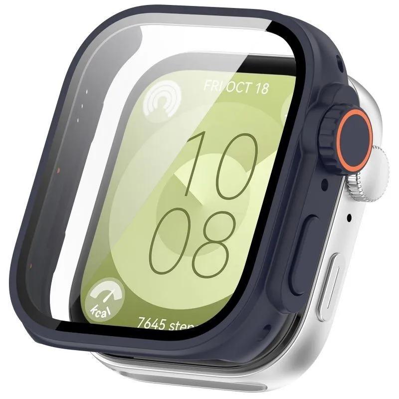 Защитная пленка + Чехол из закаленного стекла для Huawei Watch Fit 4 Fit 4 Pro Fit 3 Чехол Рамка As ultra2 Чехол-ремешок для умных часов