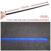 For Car Ambient Light Strip 64 RGB Color Acrylic Strips Full Colors Car Interior Replacement Accessories Neon Lights 4