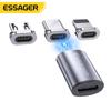 Essager Магнитный адаптер Micro USB Type C для iPhone Samsung Xiaomi Micro Female to USB C Male Кабель Магнитный преобразователь Разъем