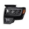 Compatible with 2008-2014 Ford F-150 Raptor: LED Headlight Assembly with DRL & Sequential Turn Signal