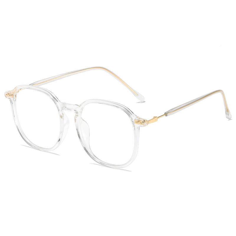 Артефакт с простым лицом белого оленя и оправой для голубых глаз, высококачественная оправа для очков, легкий макияж, студенческие женские плоские очки