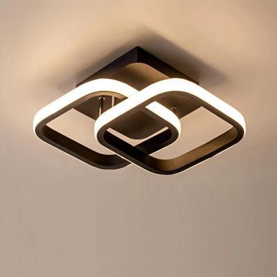 Новые светильники для коридора, светодиодные потолочные светильники, проход, балкон, гардероб, проход, балкон, настенный выключатель, бесплатная регулировка, 3 цвета, светильники