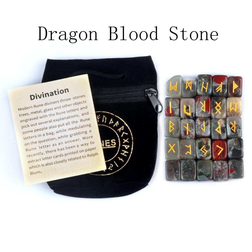 25 шт./компл. натуральный кристалл агата руны каменные украшения декоративные, кусок драгоценного камня с гравировкой букв аксессуар, амулет гадание ювелирный декор 18x12 мм