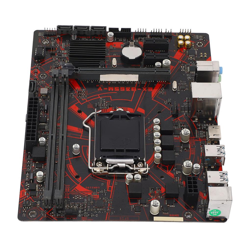 Материнская плата EX B365M V M ATX 2-канальная DDR4 Serial ATA III Материнская плата для настольных ПК для процессоров Intel Core 9-го и 8-го поколений LGA 1151 14 нм