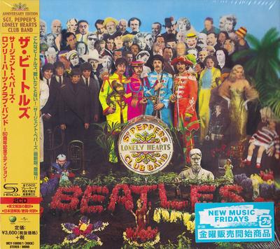 CD BEATLES Sgt. Клуб Одиноких Сердец Сержантов Ba UICY156001 Apple Records 2017 Япония Оби Рок