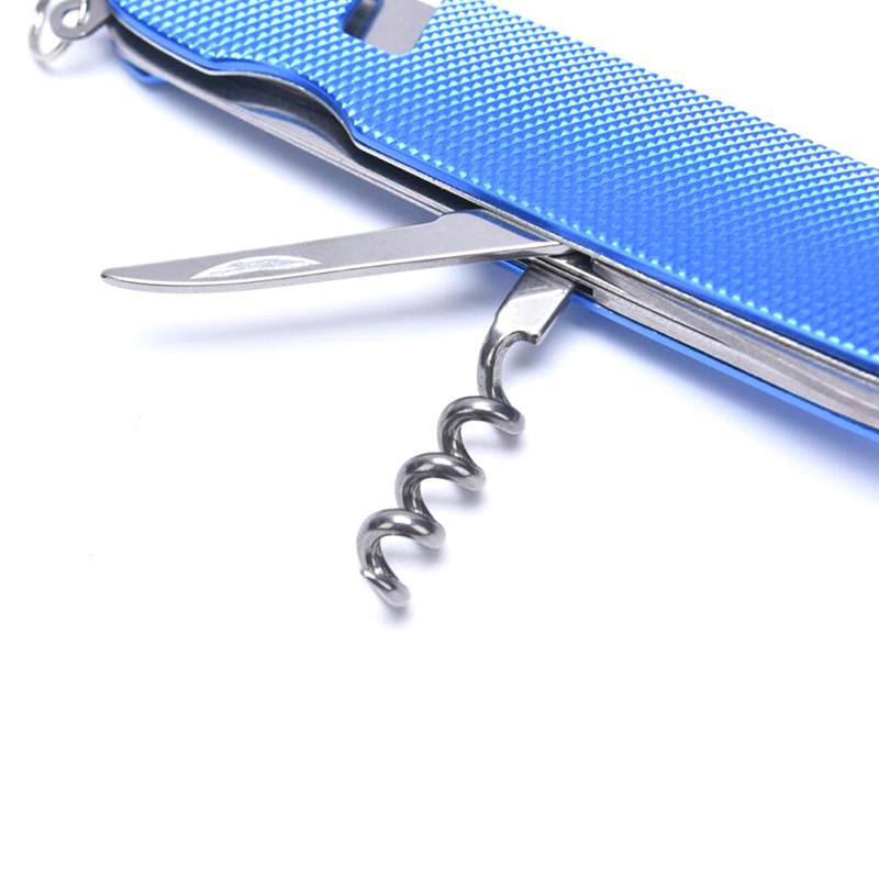 6 в 1 кемпинг пикник складная ложка вилка посуда открытый инструмент для выживания