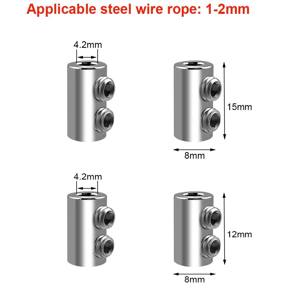 Adjustable Steel Wire Rope Clip Metal Hanging Clip New Stainless Steel Cable Clamp