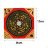 Feng Shui Compass Ancient Chinese Wooden Home Planning Professional Ornament Figurines for