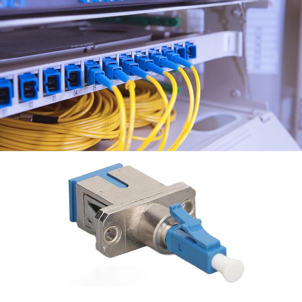 Волоконно-оптический разъем LC Male to SC Female одномодовый 9 125um гибридный адаптер совместимый с Optica