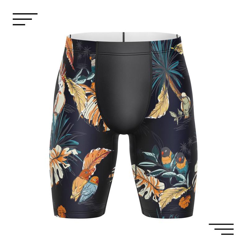 Mens Digital Print Swim Trunks Quick-Dry Board Shorts Pool Beach Water Sports