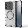 For Xiaomi 14 Pro Magnetic Case Honeycomb TPU+PC Phone Cover with Reinforced Corners