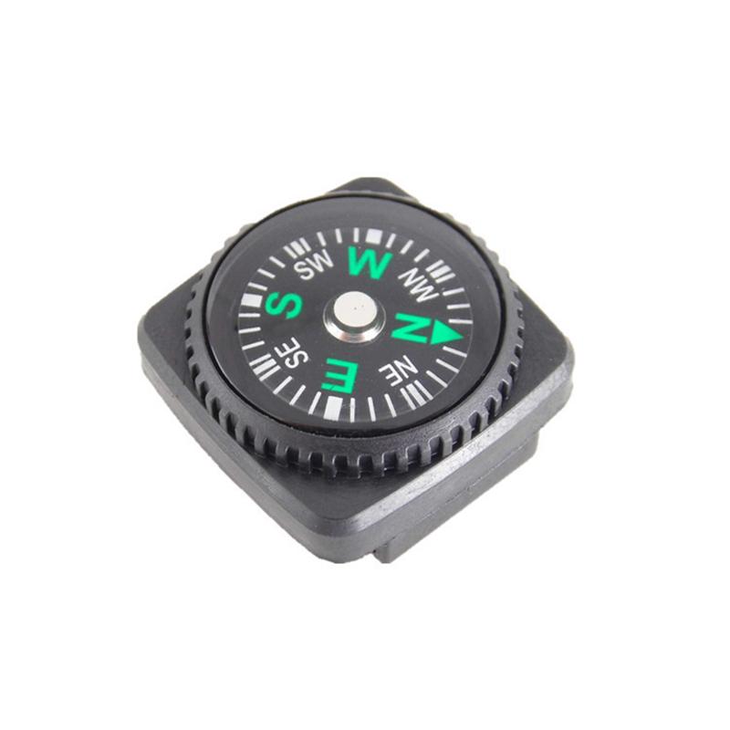Mini Watch Strap Button Compass Survival Mini Pocket Compass Outdoor Accessories