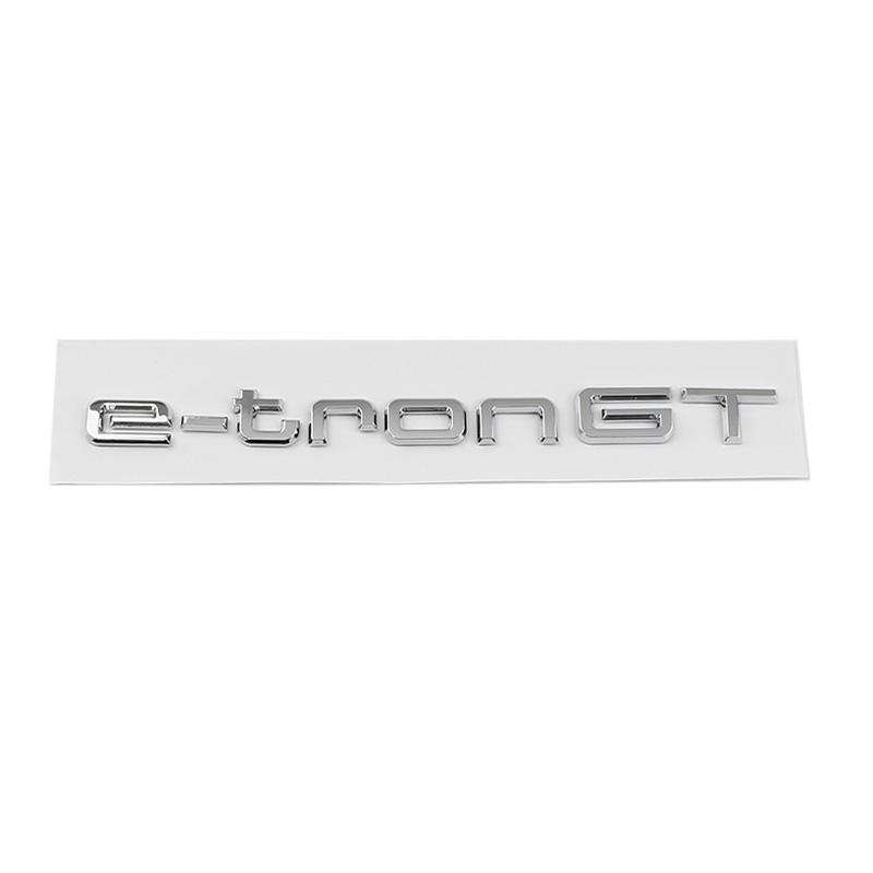 2026 3D ABS e tron e-tron GT Буквы Логотип Значок Эмблема Наклейка На Автомобиль Для 4YTFG Электрический Q2 Q5 Q7 Q8 55 Quattro Стайлинг Аксессуары