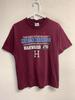 Баскетбольная футболка Harvard Crimson Размер Medium Slim 2012 Final Four *ДЫРКИ Унисекс Футболка