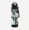 750Ml Water Bottler K-Pop Demon Hunters Printed Character Water Cup Large Capacity Outdoor Portable Rope Drinking Bottle for Boy Girl Gift