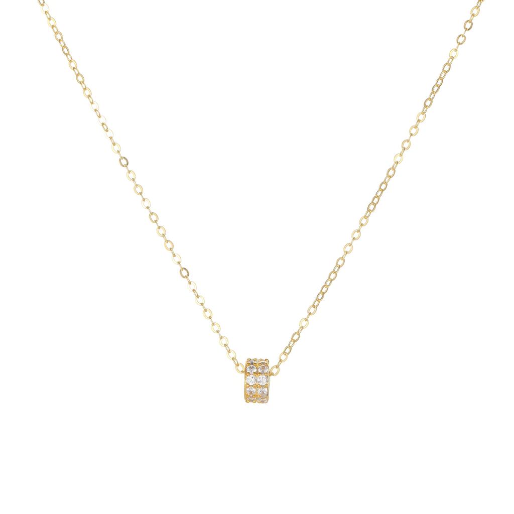 Transport Bead Necklace, Sparkling Pendant, Exquisite and Versatile, Light Luxury, Lulu Tong Collarbone Chain