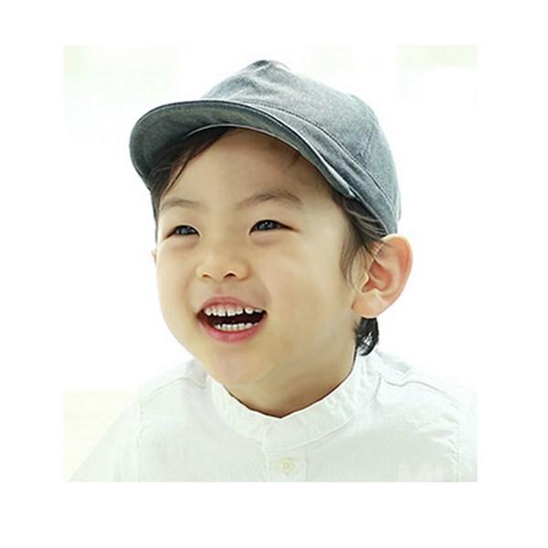Детская шапочка Monsieur Waylon Yumchae Cap, 46см, темно-серый, Популярная детская одежда в Корее