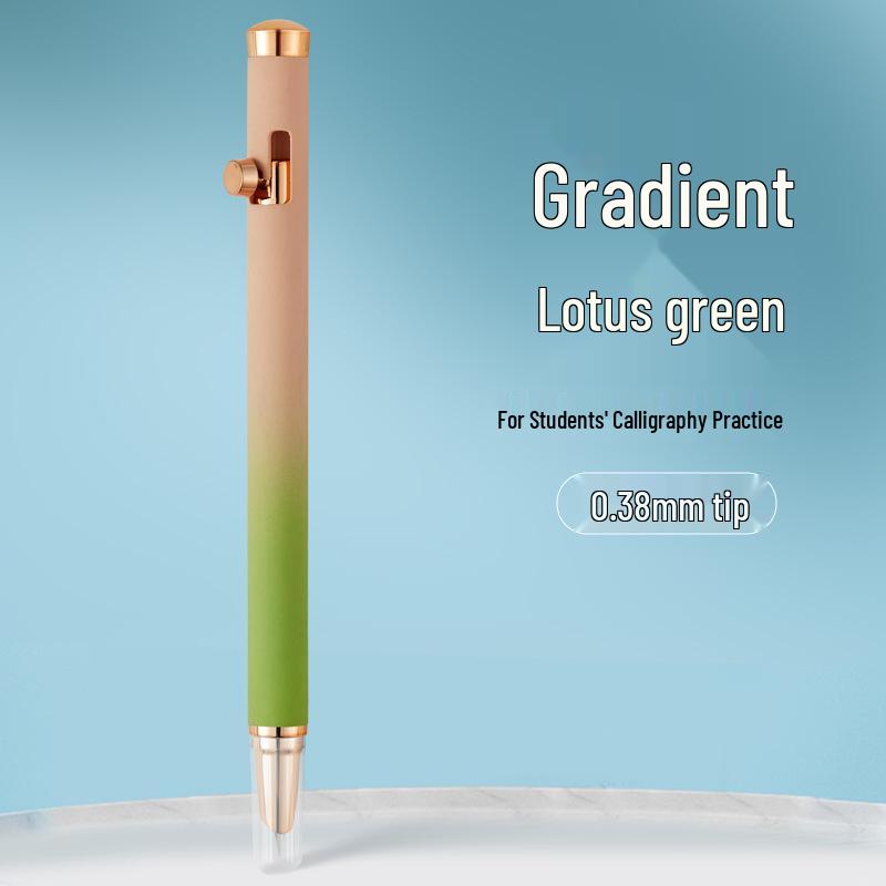 Сменная чернильная картриджная перьевая ручка - Двойное использование для студентов и каллиграфии, Высокий внешний вид, Градиентный цвет