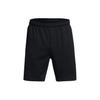 UA Rival Solid Logo Straight Leg Casual Shorts Men Shorts Black 1383107-001