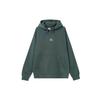 Nike Solid Color Logo Embroidered Fleece Hoodie Unisex Tops Green DH3088-338
