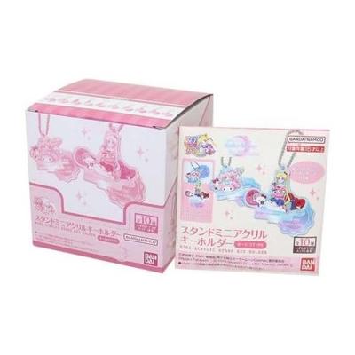 Сейлор Мун x Персонажи Sanrio Подставка Мини-акриловый брелок Аврора ТИП Коробка из 10 штук