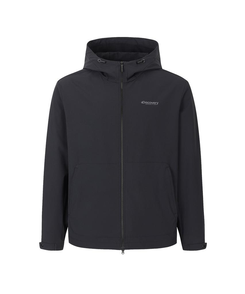 Discovery Expedition Men'S Prevona Woven Training Hooded Jacket (Black)