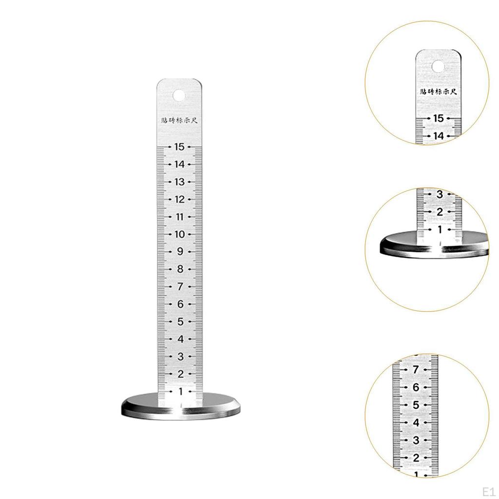 Линейка равной высоты Уровень потолка Специальное круглое основание Портативный инструмент для керамической плитки Вертикальный
