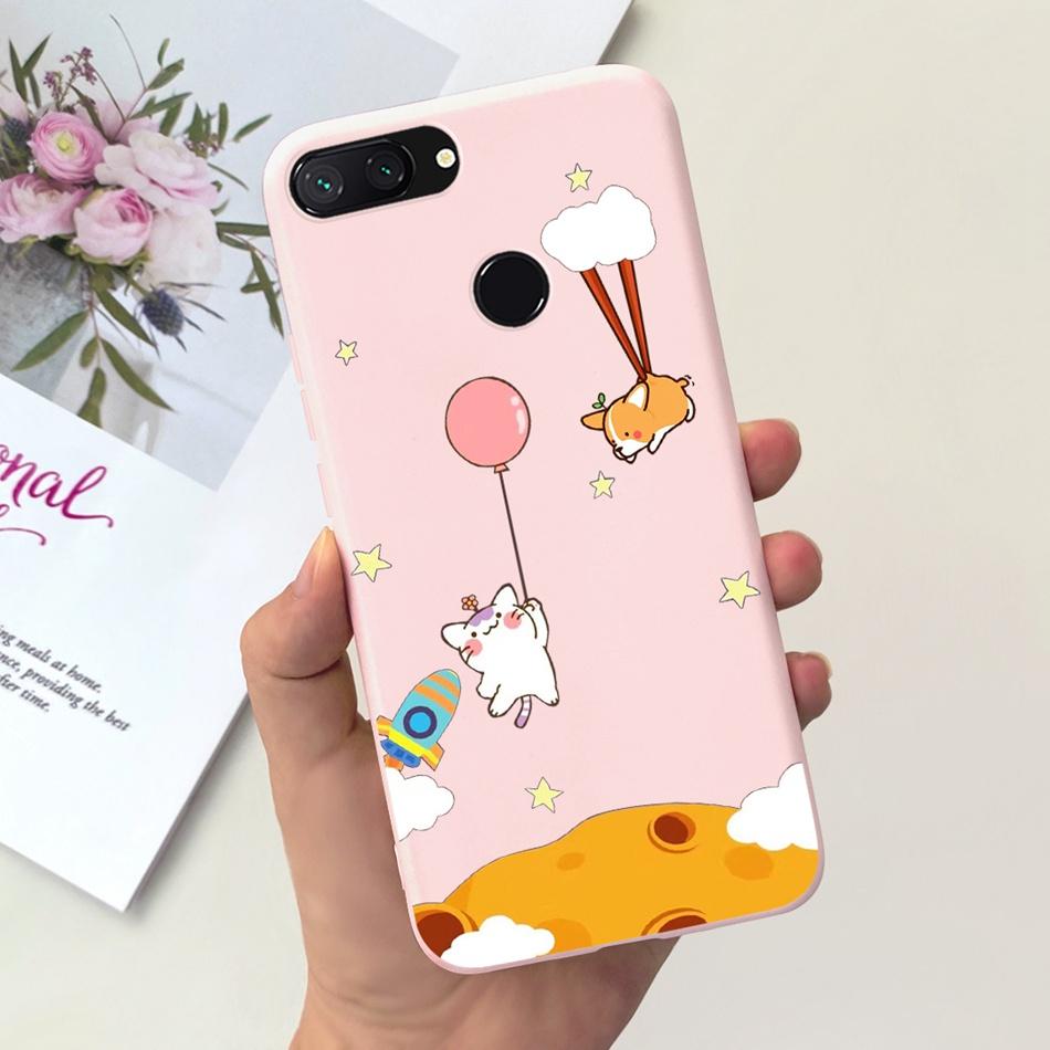Чехол для Xiaomi Mi 8 Lite Xiaomi Mi 8 SE Mi8 Милый Кот Мультяшный Конфетный Цвет Мягкий Силикон ТПУ Задняя Крышка для Xiaomi MI 8 8lite 8SE