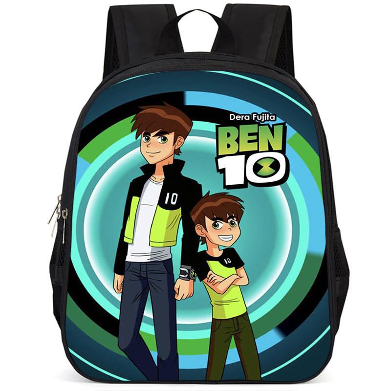 Школьный рюкзак Ben10, 15 дюймов, большой вместимости, легкий, из Оксфорда, для детей