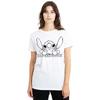 Womens/Ladies Relaxed Sketch T-Shirt