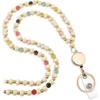 Stylish Smile Teacher Lanyard for Women with Retractable ID Badge Reel and