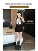 Women's High-Waisted A-Line Casual Suit Shorts - Slimming, Loose, Versatile, Summer Outerwear