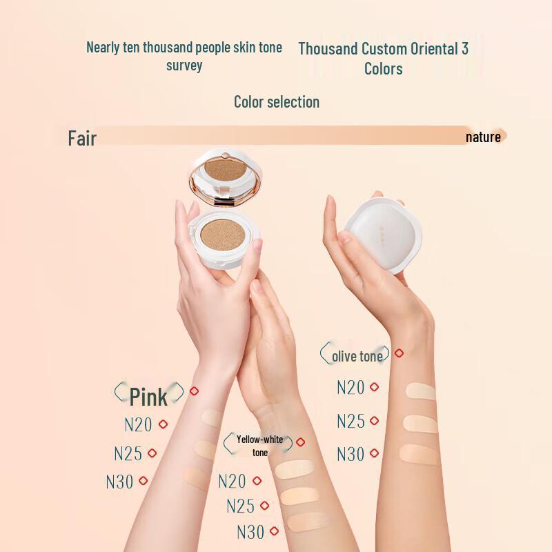 Huaxizi Jade Lotus Long-lasting Cushion Foundation