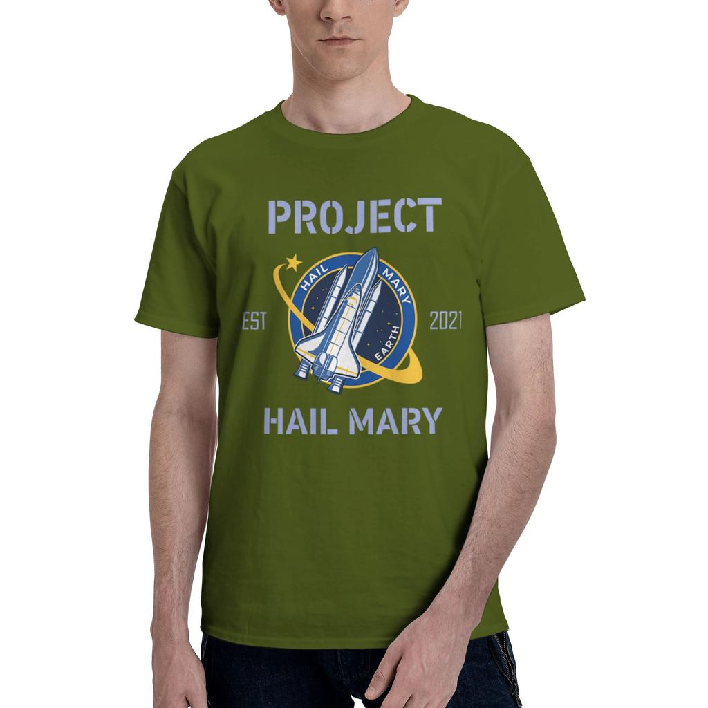 Custom Project Hail Mary Est 2021 Ryland Grace Tshirt For Unisex Short Sleeves Slim Fit 100 Cotton Tee Gift