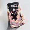 Чехол для LG V30 V30+ V30S V30S+ V35 V35+ ThinQ Тонкий Мягкий Черный Силиконовый Чехол Эстетичный Роскошный Милый Крутой Задняя Крышка для Мальчиков Девочек