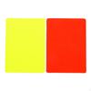 Referee Set with Red and Yellow Cards for Game Day