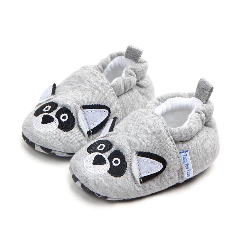 Cute Spring Baby Casual Cotton Shoes Anti-slip First Walkers Newborns Shoes