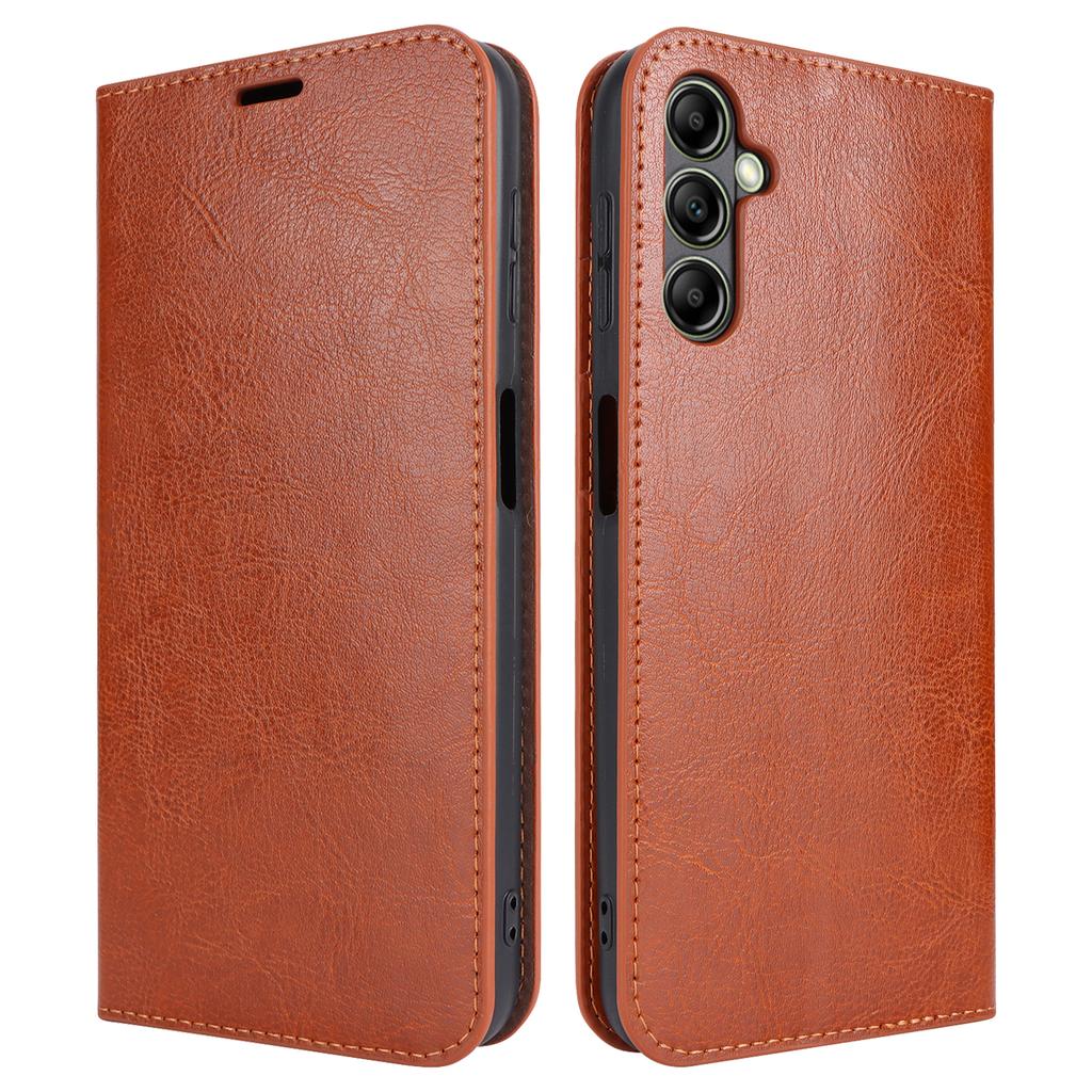 For Samsung Galaxy A14 5G/4G Wallet Case Split Leather Phone Cover Magnetic Closing