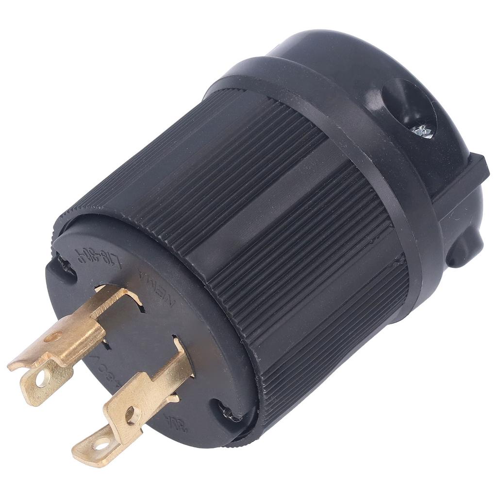 Заглушка PA66 пластиковая латунная 4-отверстие генераторная вилка разъем для сушилок 30A 277 480V