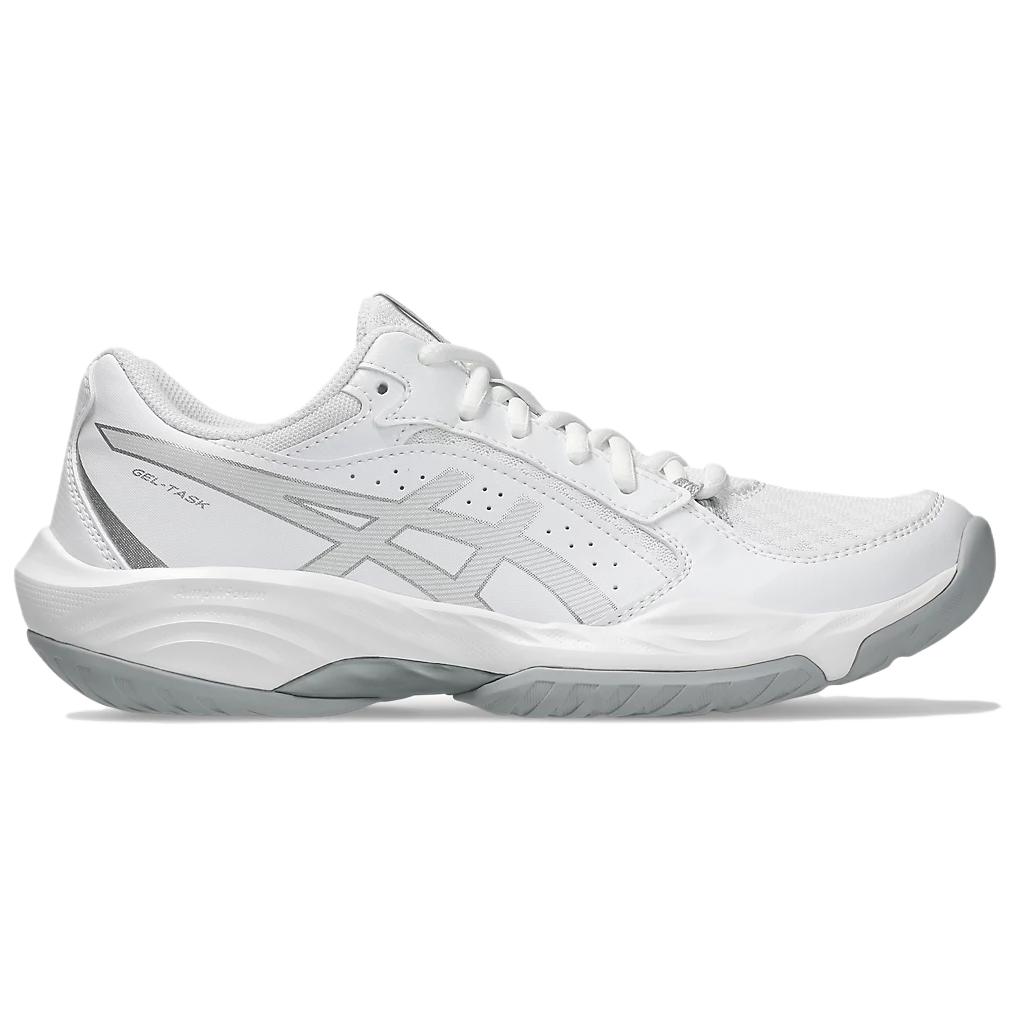 Женские кроссовки ASICS GEL TASK 5 Волейбольные кроссовки Женские низкие Белый/Серебристо-серый